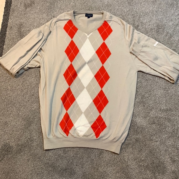 Argyle Burberry Golf Sweater